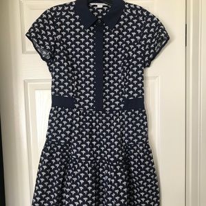 DVF Skylar Dress - Navy